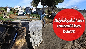 Mezarlıkların eksikleri gideriliyor