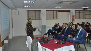 SGK'da, kadına yönelik şiddetle mücadele semineri