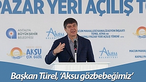Aksu'da altyapı atağı