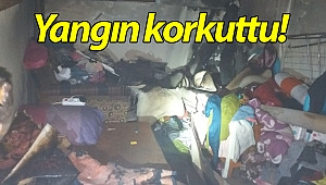 Alanya'da ev yangını paniğe neden oldu!