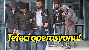 Alanya'da tefeci operasyonuna 2 tutuklama!
