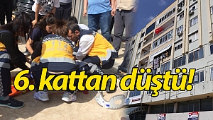 Antalya'da 6. kattan düşen çocuk ağır yaralandı!
