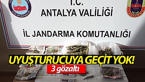 Antalya'da uyuşturucu operasyonu!