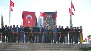 Antalya'da Şehit Ömer Halisdemir Parkı şehidin babasının katılımıyla açıldı