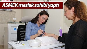 ASMEK meslek sahibi yaptı