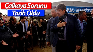 Başkan Türel ‘Çalkaya sorunu tarih oldu tarih’