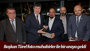 Başkan Türel foto muhabirleri ile bir araya geldi