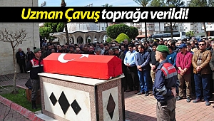 Kalp krizi sonucu hayatını kaybeden Uzman Çavuş Antalya'da toprağa verildi!