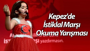 Kepez'de İstiklal Marşı Okuma Yarışması