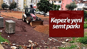 Kepez'e yeni semt parkı