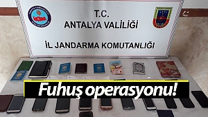 Manavgat'ta fuhuş operasyonu!