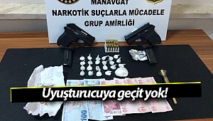 Manavgat'ta uyuşturucu operasyonları!