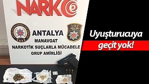 Manavgat'ta uyuşturucu operasyonu!