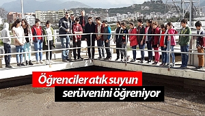 Öğrenciler atık suyun serüvenini öğreniyor