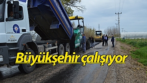 Serik Aşağıçatma’ya sıcak asfalt