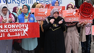 Vicdan konvoyu yola çıktı