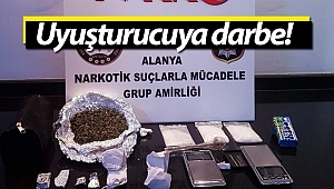 Alanya'da uyuşturucu operasyonu: 8 gözaltı!