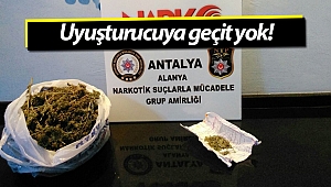 Alanya'da uyuşturucu operasyonu!