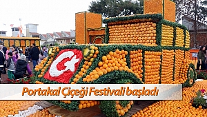 Antalya'da 50 ton narenciyenin kullanıldığı Portakal Çiçeği Festivali başladı