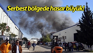 Antalya'da lüks yatların üretildiği serbest bölgede yangın: Zarar 40 milyon dolar