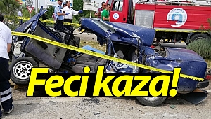 Baba ve oğlu kazada öldü!