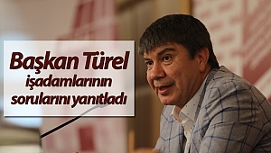 Başkan Türel işadamlarının sorularını yanıtladı