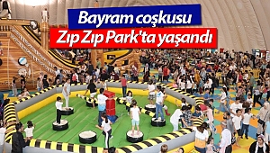 Bayram coşkusu Zıp Zıp Park'ta yaşandı