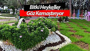 Bitki Heykelleri Göz Kamaştırıyor