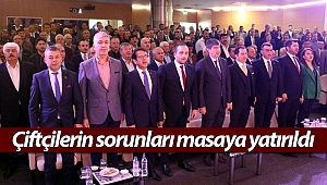 Çiftçilerin sorunları masaya yatırıldı 