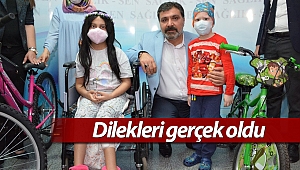 Dilekleri gerçek oldu