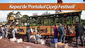 Kepez'de 'Portakal Çiçeği Festivali'