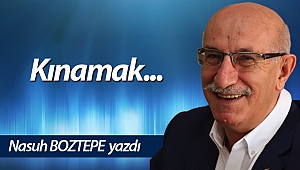 Kınamak...