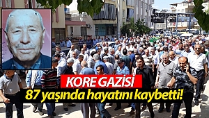 Kore Gazisi 87 yaşında hayatını kaybetti!