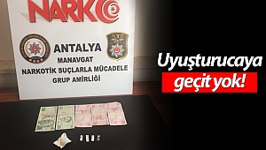 Manavgat'ta uyuşturucu operasyonu!