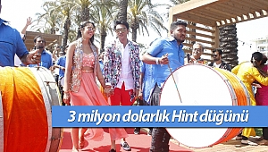 Pırlanta kralı Hintli ailenin Antalya'da 3 milyon dolarlık düğünü (Videolu)