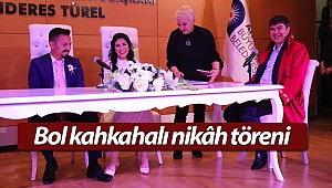 Başkan Türel'den bol 'esprili', 'altın öğütlü' nikâh