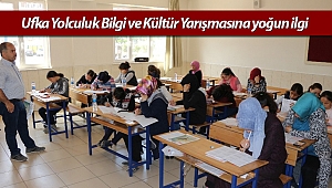 Ufka Yolculuk Bilgi ve Kültür Yarışmasına yoğun ilgi
