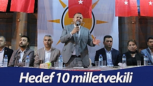 AK Parti'nin hedefi Antalya'dan 10 Milletvekili