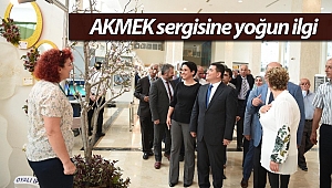 AKMEK sergisine yoğun ilgi