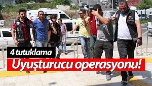 Alanya'da uyuşturucu operasyonu: 4 tutuklama!