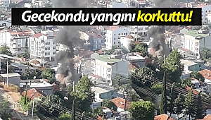 Antalya gecekondu yangını ucuz atlatıldı! (Videolu)