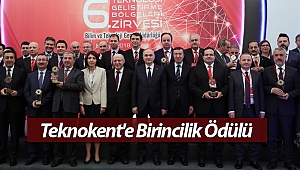 Antalya Teknokent'e Birincilik Ödülü