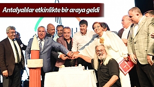 Antalyalılar etkinlikte bir araya geldi