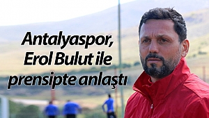 Antalyaspor, Erol Bulut ile prensipte anlaştı