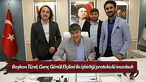Başkan Türel, Genç Gönül Elçileri ile işbirliği protokolü imzaladı