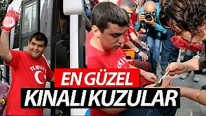 Bir günlük askerlerin aileleri gözyaşlarını tutamadı (Videolu)