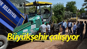 Döşemealtı yolları modernleşiyor
