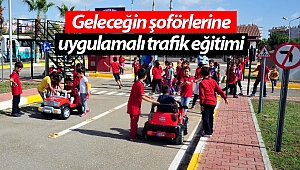 Geleceğin şoförlerine uygulamalı trafik eğitimi
