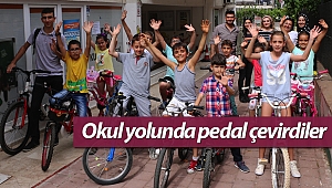 ‘Haydi, Çocuklar Bisikletle Okula'