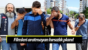 Hollywood filmlerini aratmayan hırsızlık planı!